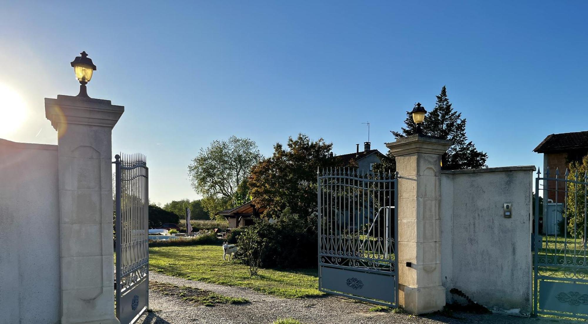 Le Parc De Gouts Villa Aiguillon Exteriör bild